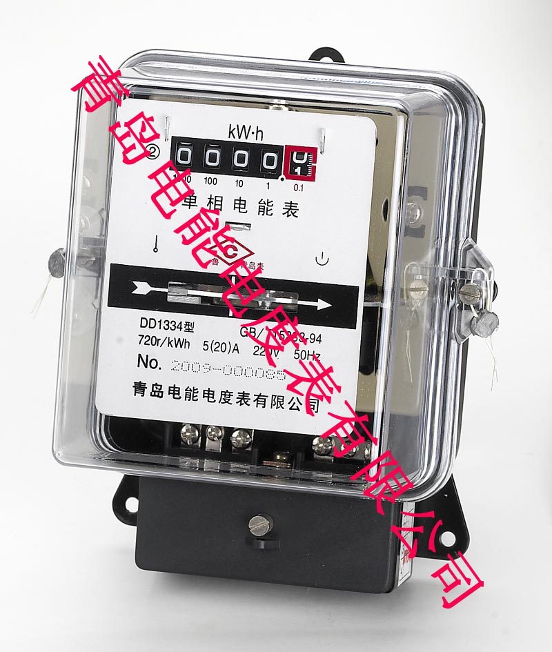 DD1334型单相长寿命有功电能表