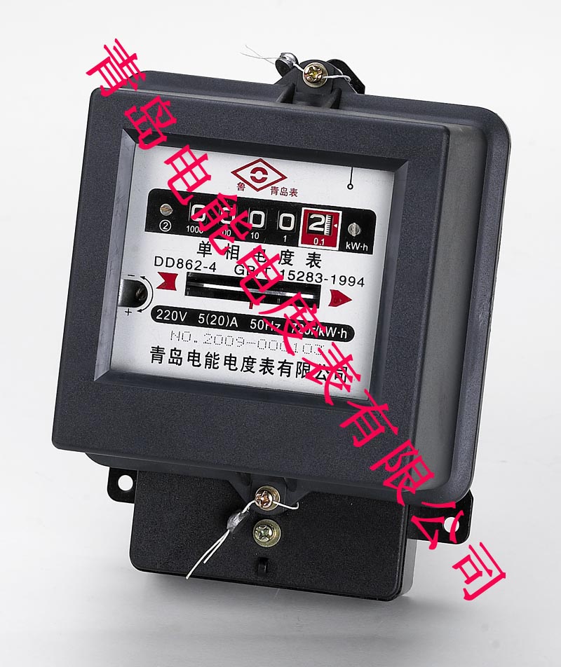 DD862-4型单相有功电能表